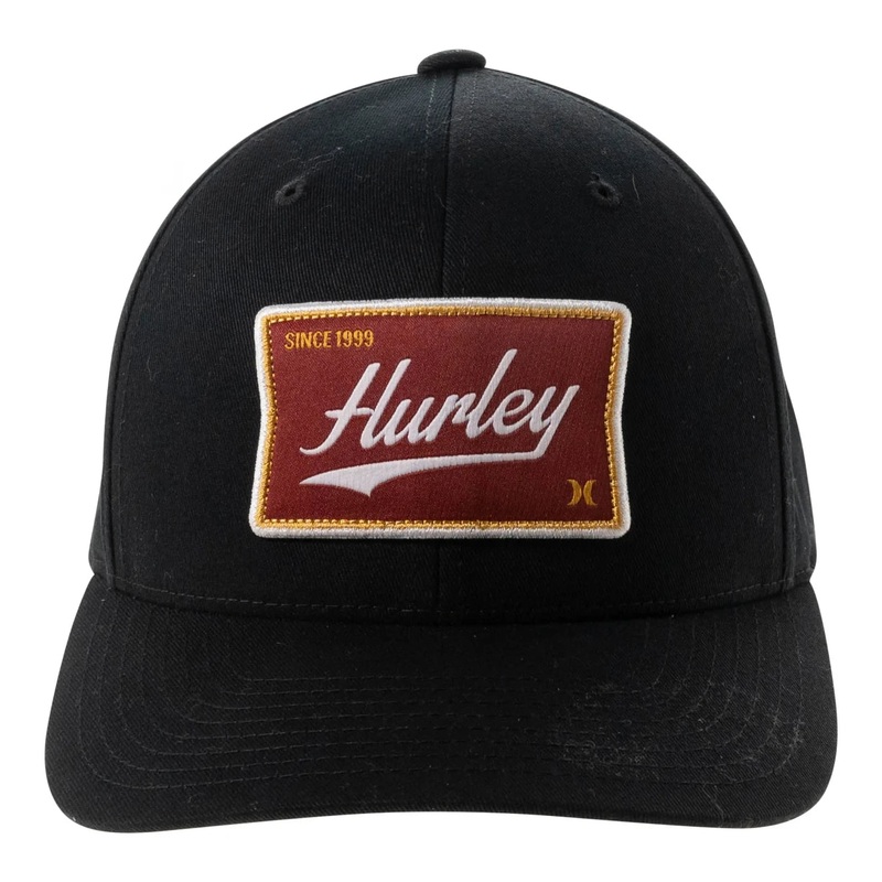 Hurley Patch 6-Panel Snapback Hat