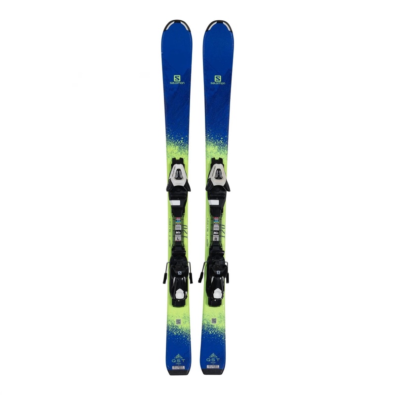 Salomon QST Max Jr S Skis 2017 - Boys' w/ Salomon EZY 5 Bindings