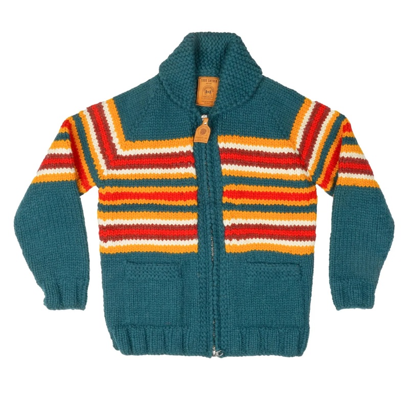 Todd Snyder Canadian Sweater Company Wool Knit Cardigan