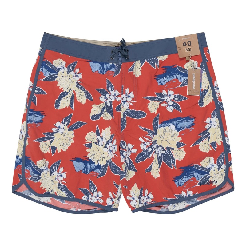 Patagonia Scallop Hem Stretch Wavefarer Boardshorts