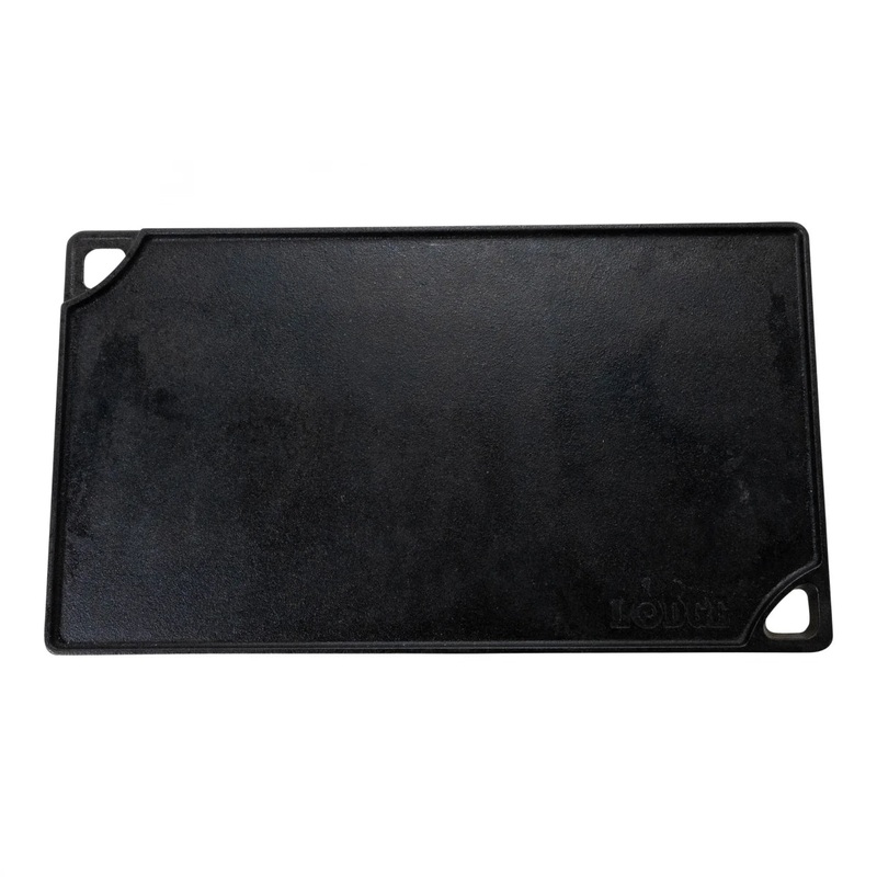 Lodge Cast Iron Reversible Camping Grill/Griddle