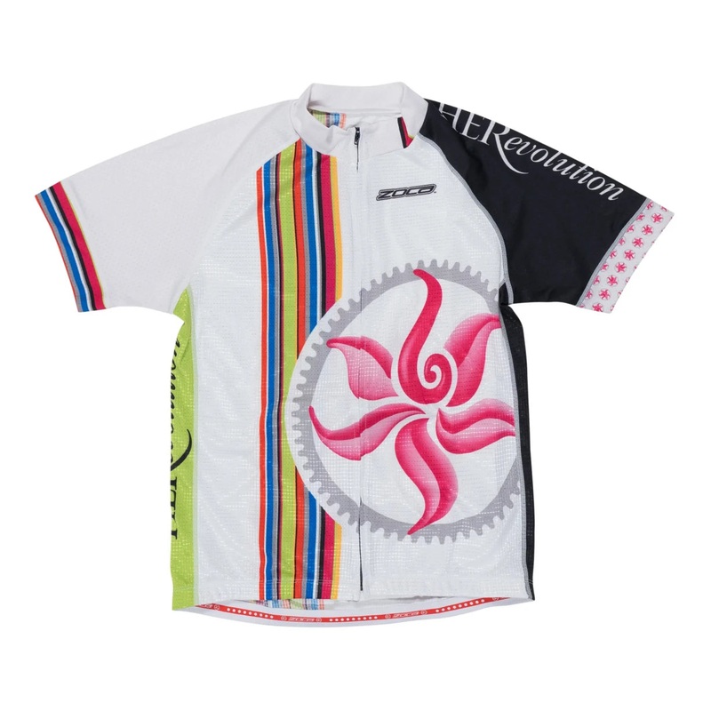 Cycling Revolution Zoca Gear Her Full Zip Cycling Jersey - Women's