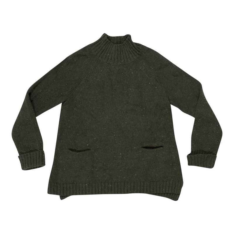 J. Jill Pullover Mock Neck Pocket Sweater - Women's