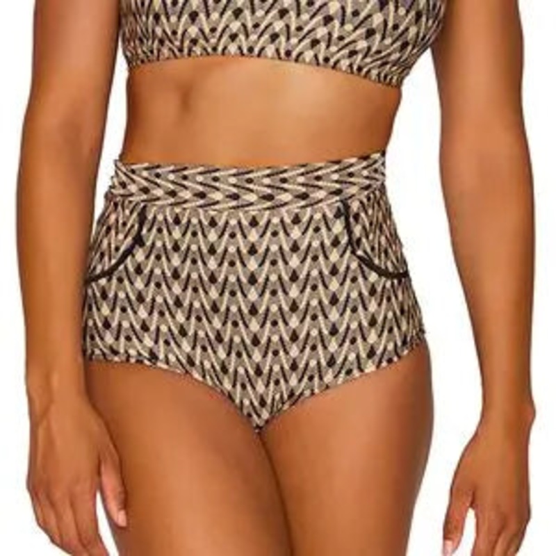 Seea Swimwear Georgia High Waist Bikini Bottom