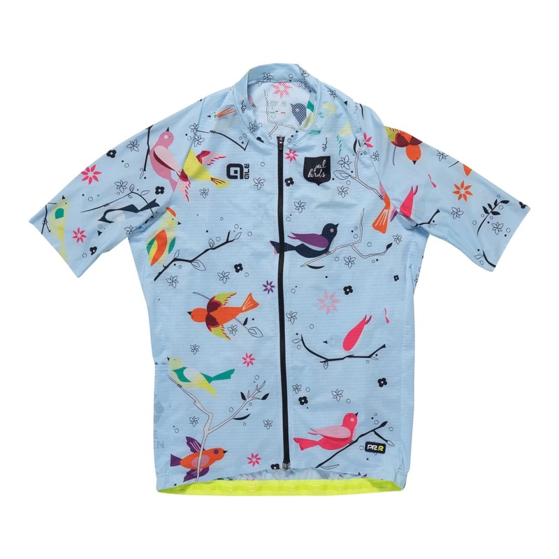 Ale PRR Green Jail Birds Short Sleeve Jersey - Men's
