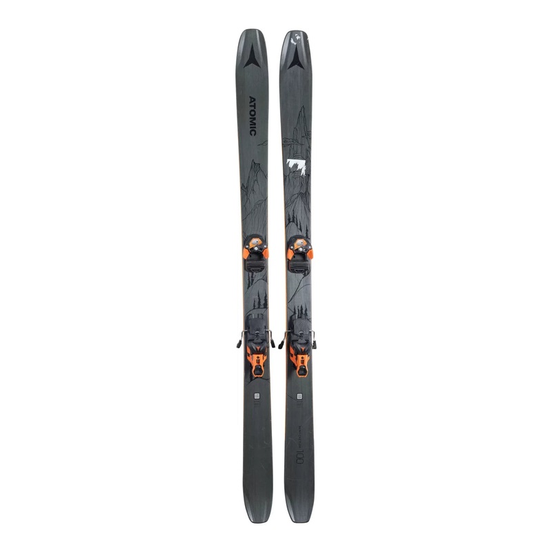 Atomic Bent Chetler 100 Skis w/ Atomic Warden 13 Bindings 2021 - 188cm