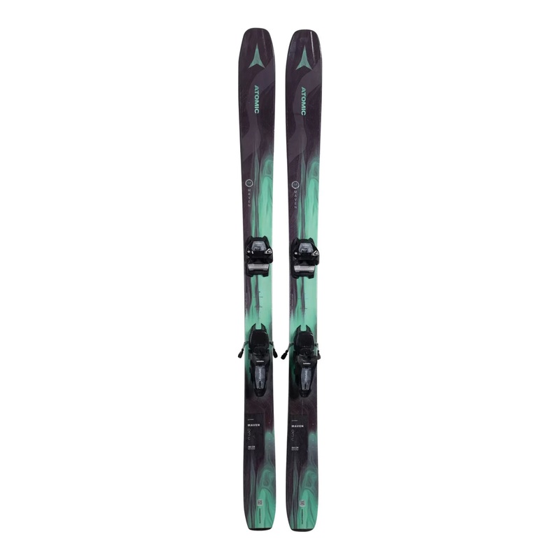 Atomic Maven 93 C Skis w/ Marker Griffon 13 Bindings 2022 - Women's