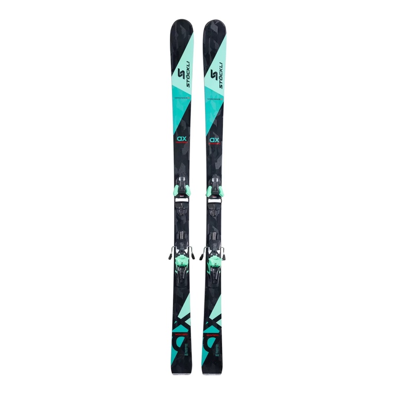 Stockli Montero AX Skis w/ Salomon Strive 13 Demo Bindings 2023 - 183cm -