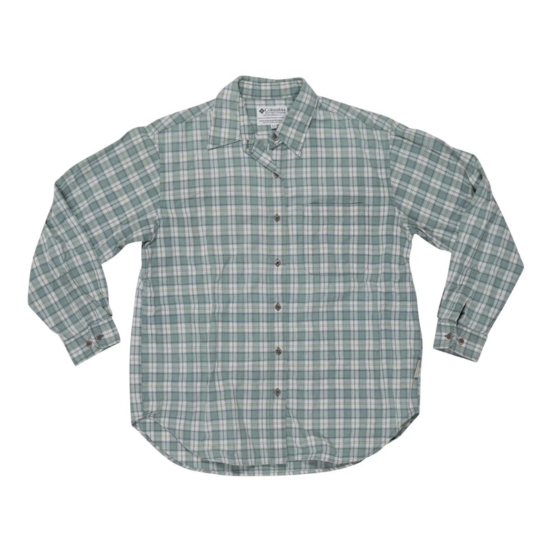 Columbia Cotton Long Sleeve Button Up Shirt - Women's
