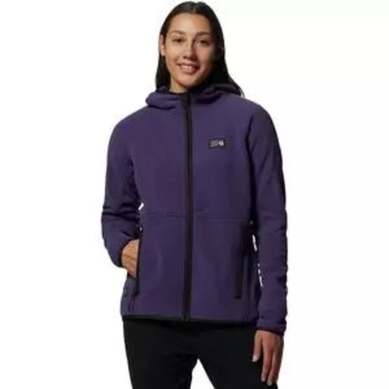 Mountain Hardwear Polartec Double Brushed Full-Zip Hooded Jacket