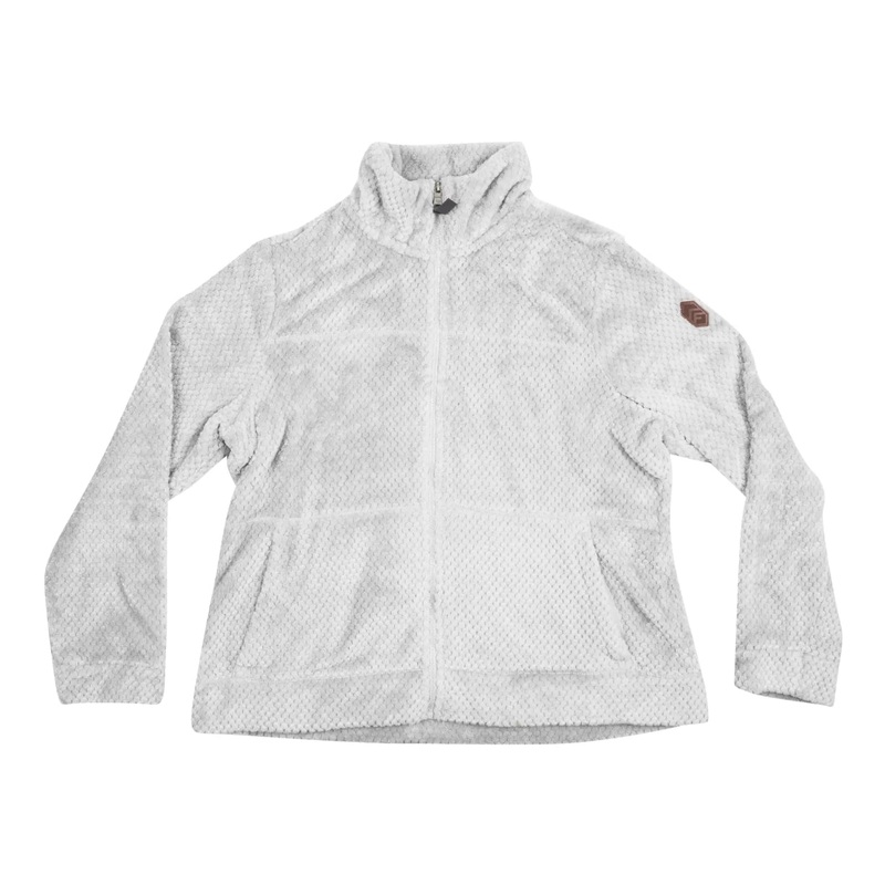 Free Country Faux Fur Full Zip Sweater