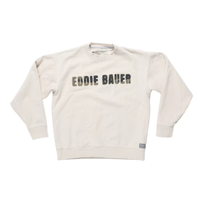 Eddie Bauer Flocked Logo Sweatshirt - Men's