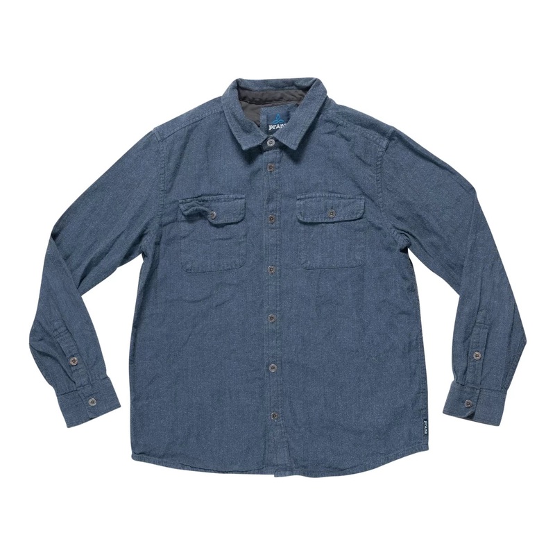 PrAna Lybek Long Sleeve Flannel Shirt - Men's