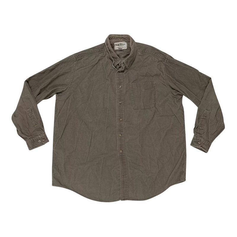 L.L. Bean Corduroy Button-Down Shirt - Men's