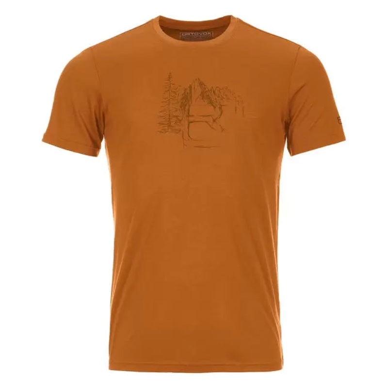 Ortovox 150 Cool Logo Sketch Tee - Men's