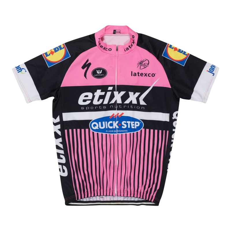 Latexco Team Quick Step Full-Zip Jersey - Men's