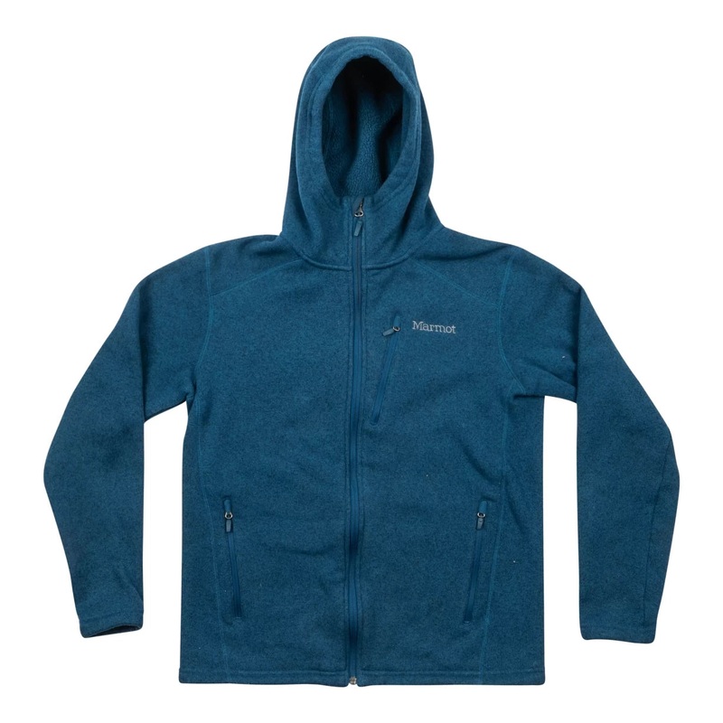 Marmot Full-Zip Fleece Hooded Jacket - Men's
