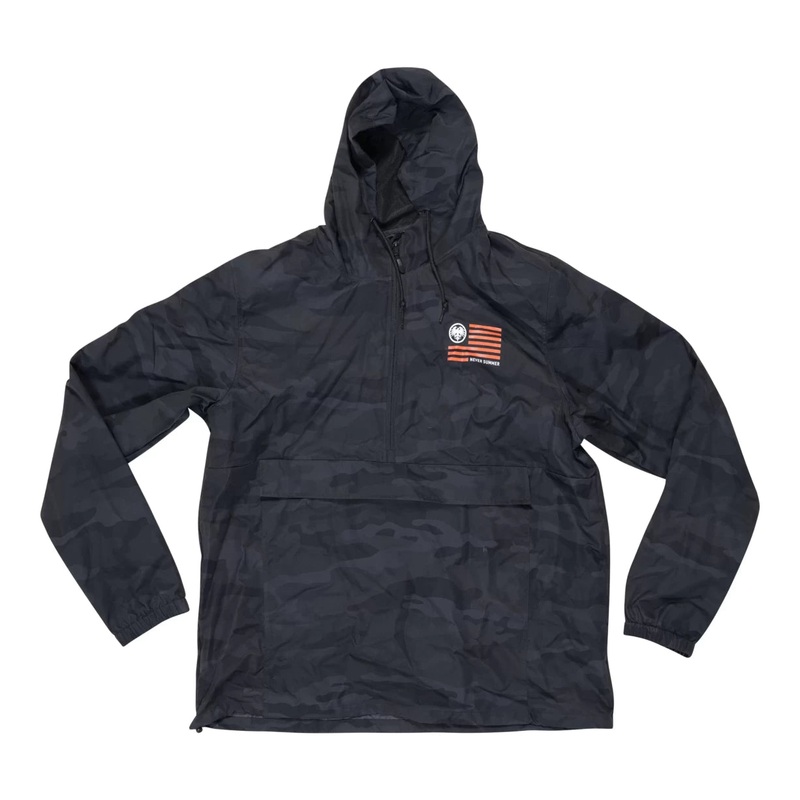 Never Summer Branded Anorak Rain Jacket - Men's