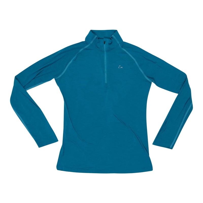 Paradox Merino Blend Quarter Zip Base Layer Top - Women's