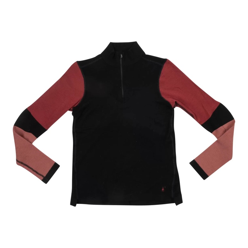 SmartWool Intraknit Thermal Merino Base Layer Colorblock 1/4 Zip - Women's