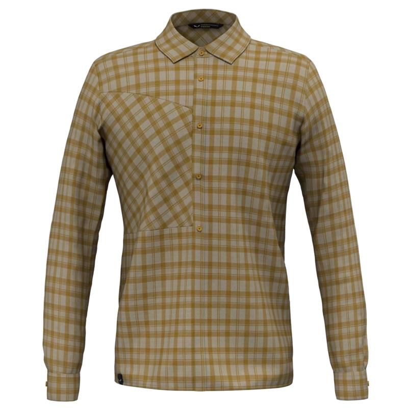 Salewa Fanes Flannel 5Pl Long Sleeve Shirt - Men's