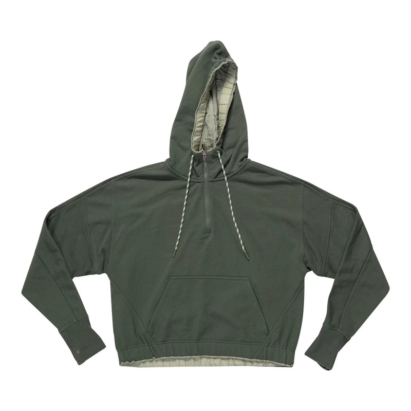 Athleta 1/4 Zip Hooded Sweater - Women's