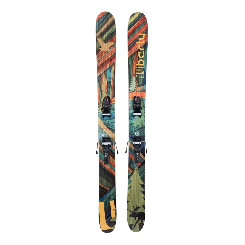 Liberty Genome Ski 2020-2021 w/ KneeBinding Carbon Downhill Ski Bindings