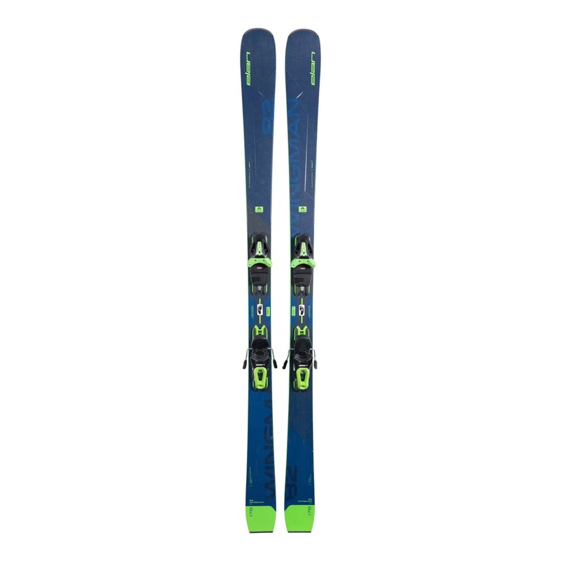 Elan Wingman 82 TI Skis 2021 w/ Elan EL10 GW Demo Bindings - 178cm