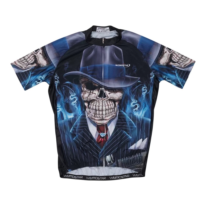 Weimostar 3D Skull Jersey