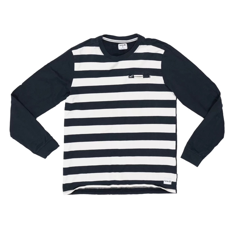 Hurley Long Sleeved Striped Shirt - Men's