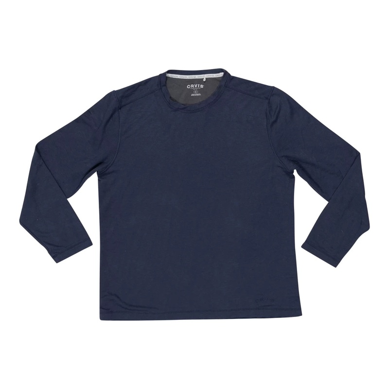 Orvis Cascade Long Sleeve Crew Neck Shirt - Men's