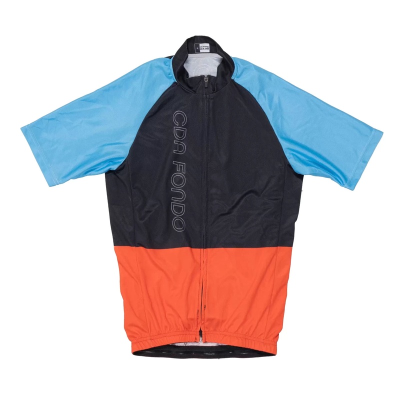 CDA Fondo Colorblock SS Full-Zip Jersey - Men's