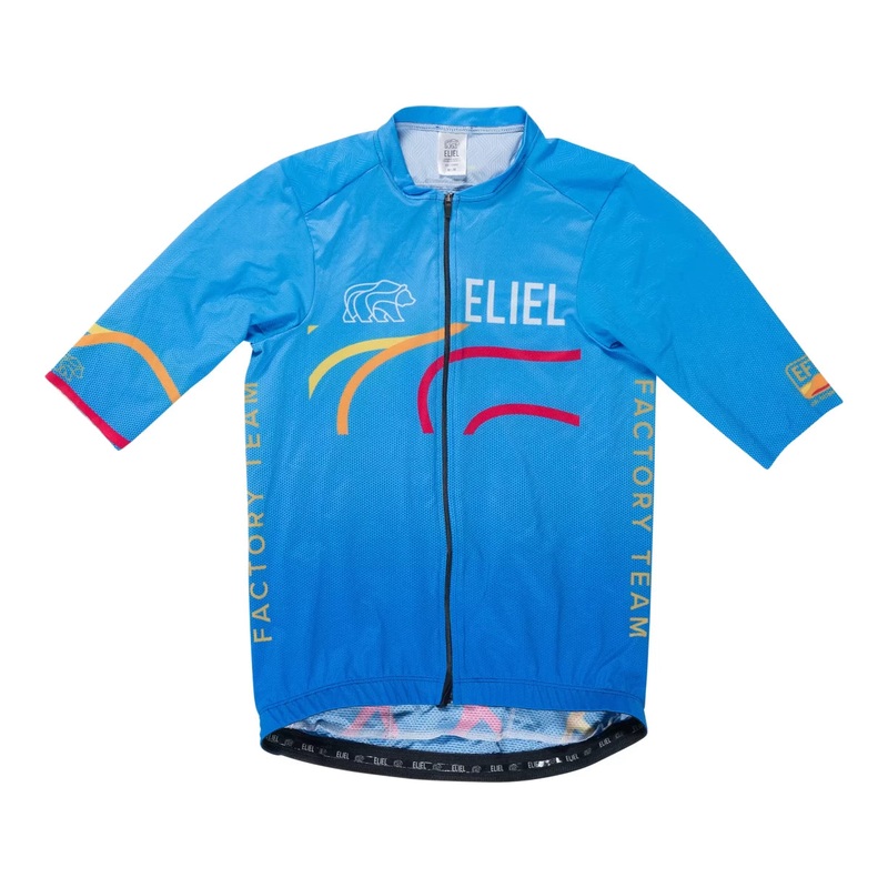 Eliel Full-Zip Factory Team SS Jersey - Men's