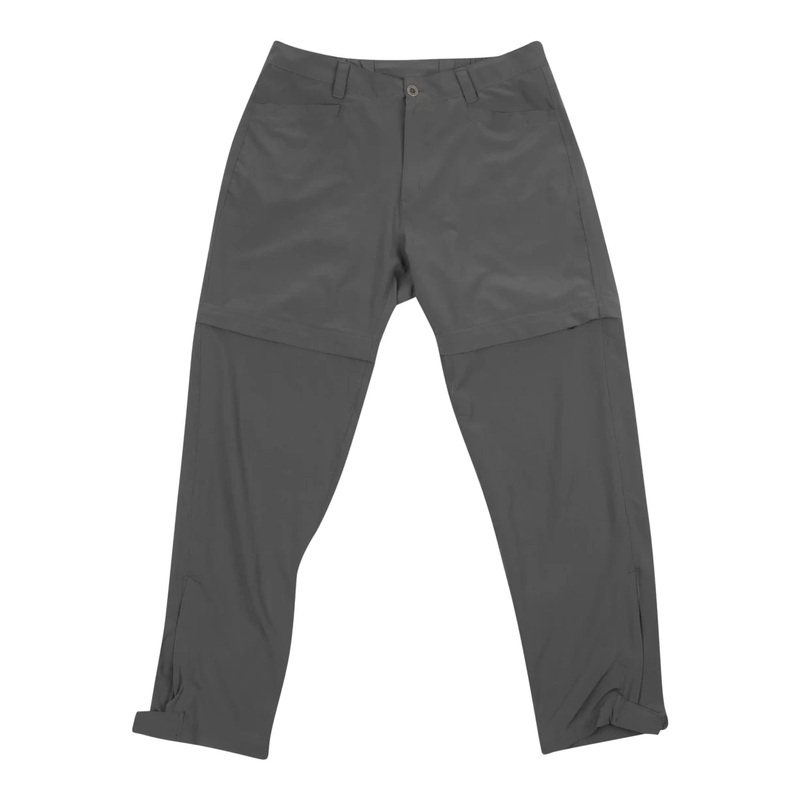 White Sierra Convertible Trail Pants - Men's