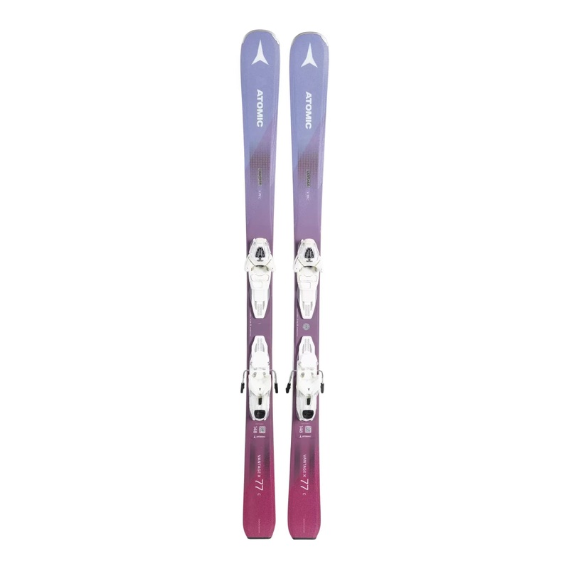 Atomic Vantage X 77 C Skis 2019 - Women's w/ Atomic Lithium 10 Bindings - 148cm