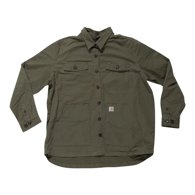 Carhartt Loose Fit Midweight Twill Long-Sleeve Jersey-lined Shirt - Women's