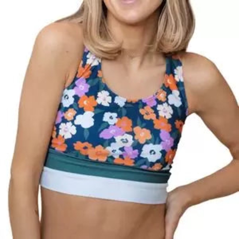 Nani Swimwear Cut Back Crop Bikini Top