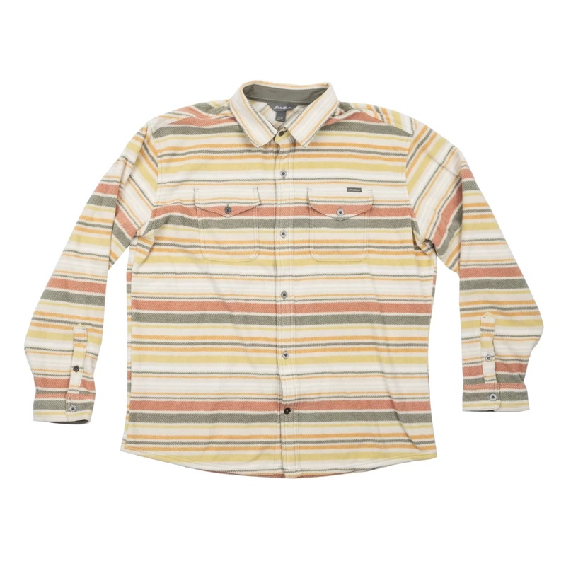 Eddie Bauer Chutes Long-sleeve Microfleece Shirt - Men's