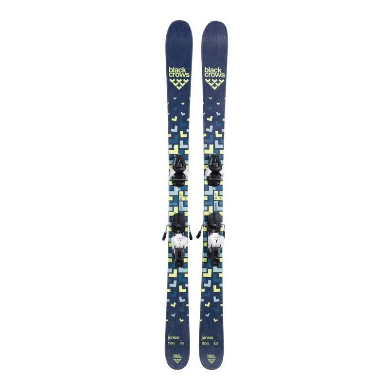 Black Crows Junius Skis 2020 - Boys' w/ Atomic L7 Bindings