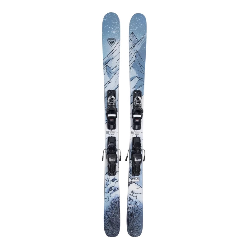 Rossignol Black Ops 92 Skis 2024 - Kids' w/ Look Xpress 11 GW Bindings