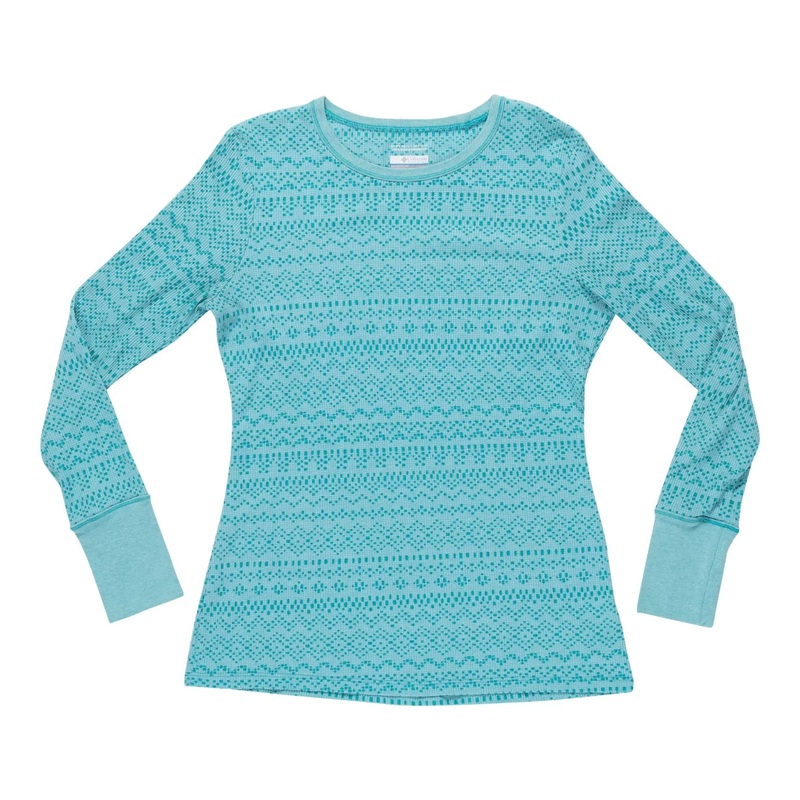 Columbia Weekday Waffle Burnout Crewneck Top - Women's