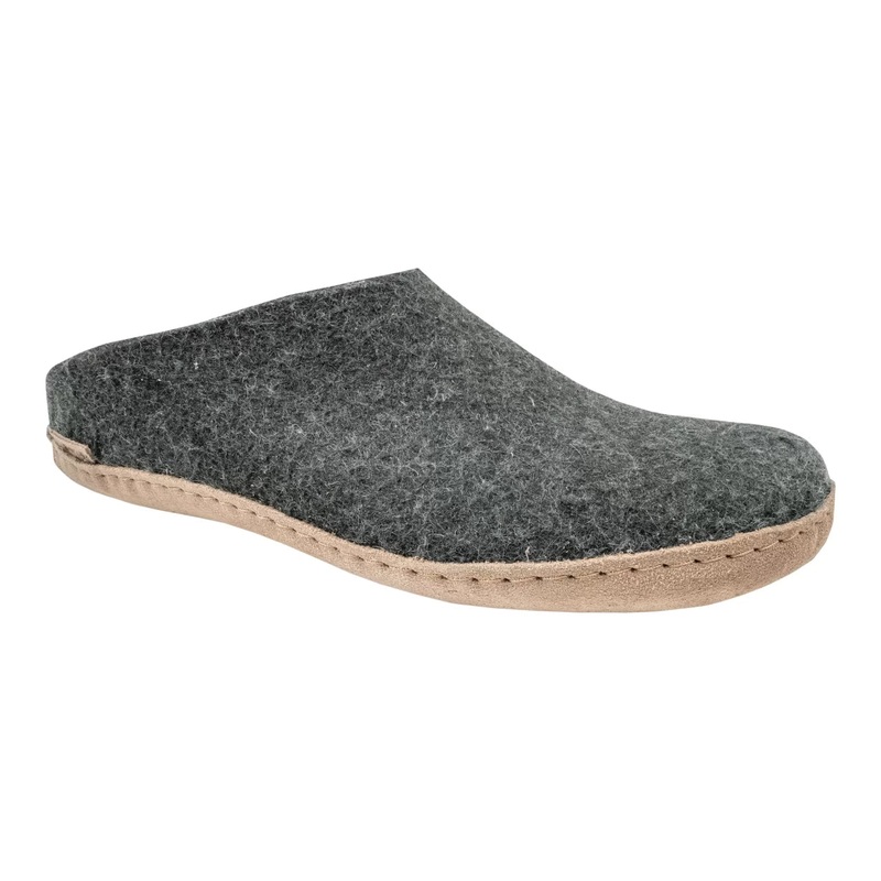 Glerups Wool Slip-On Clog Slippers - Men's