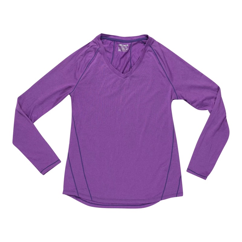 Layer 8 Qwick-Dry V-Neck Long Sleeve - Women's