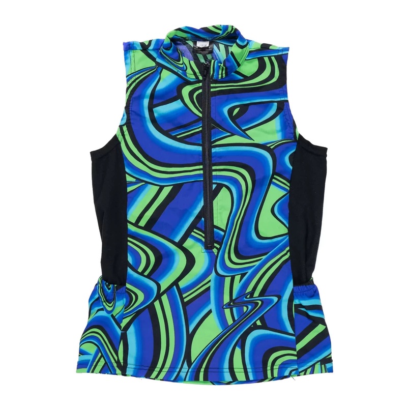 Black Crater Sleeveless Jersey