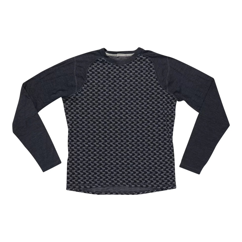 SmartWool NTS 250 Pattern Long Underwear Crew Top - Men's