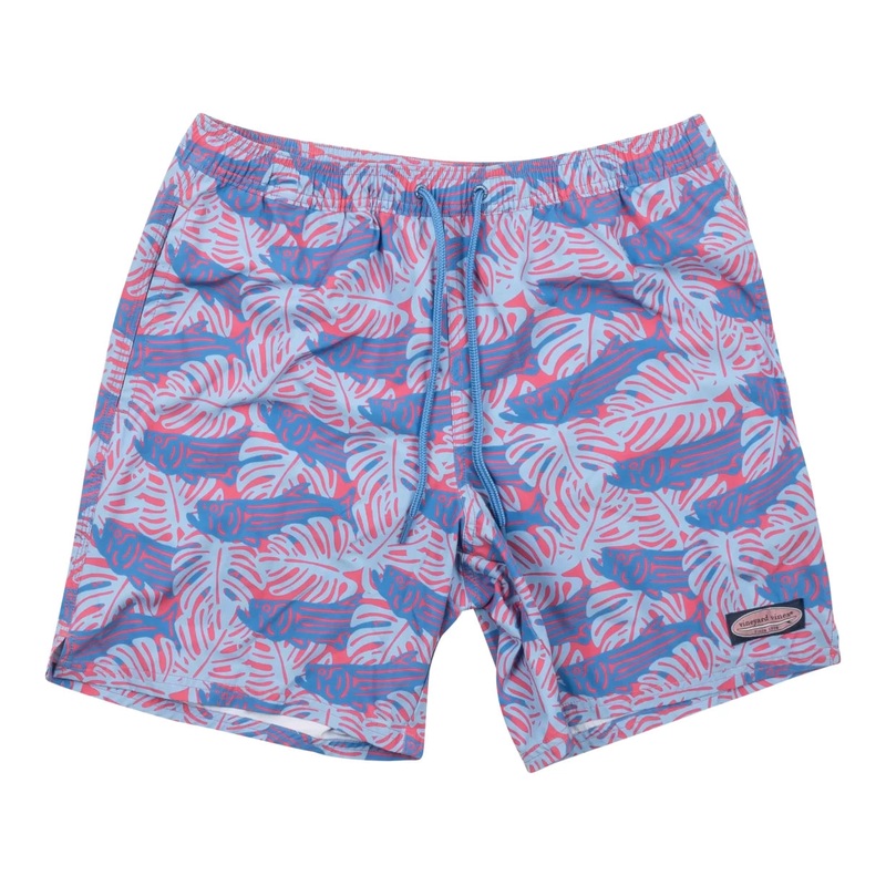 Vineyard Vines 7-Inch Printed Chappy Swim Trunks - Men's