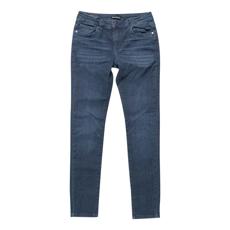 Black Diamond Denim Pants - Women's