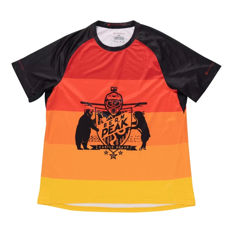 Cognative MTB Berm Peak Retro Tech 2.0 MTB Jersey - Men's