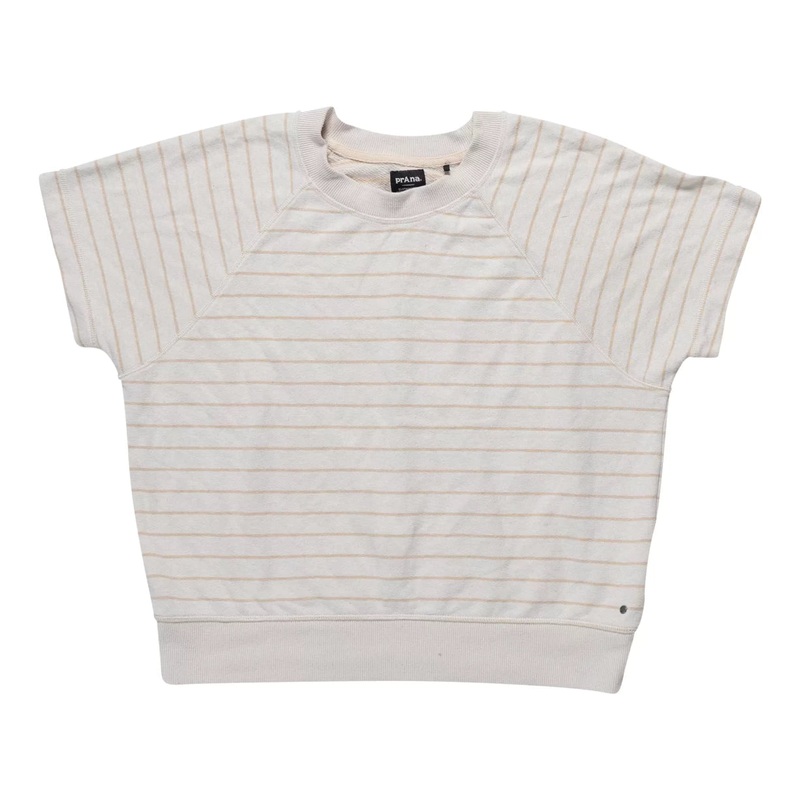 PrAna Short-Sleeve Crewneck Cropped Sweatshirt - Women's