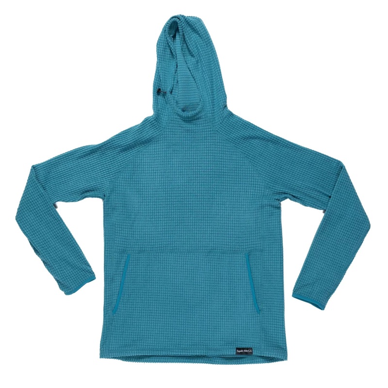 Squak Mountain Company The Squak Fleece Mid-Layer Grid Hoodie - Men's